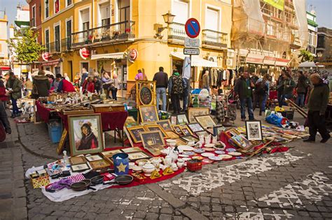 markets in seville spain.